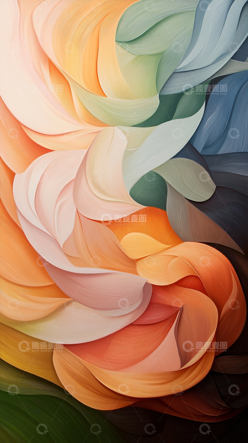 高清大图下载【趣麦麦图】抽象艺术绘画