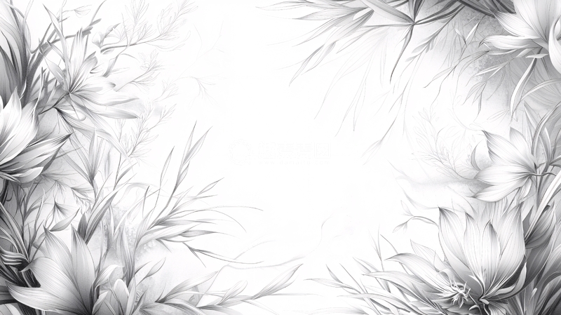 高清大图下载【趣麦麦图】花卉环绕的柔和光线