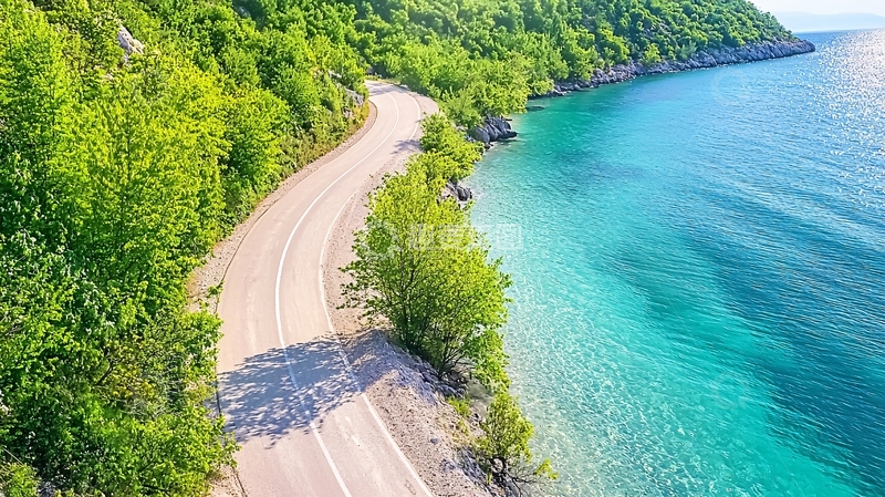 高清大图下载【趣麦麦图】蜿蜒的海岸公路