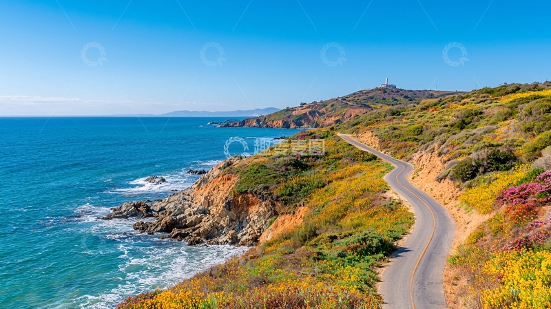 高清大图下载【趣麦麦图】沿海公路美景