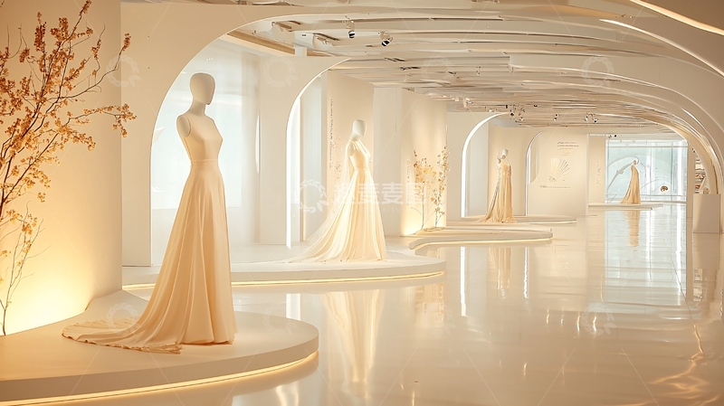 高清大图下载【趣麦麦图】婚纱展示场景