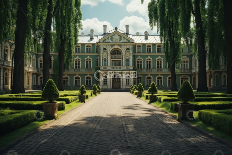 高清大图下载【趣麦麦图】欧式城堡建筑摄影