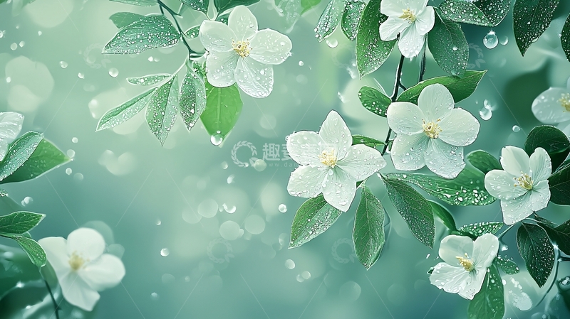 高清大图下载【趣麦麦图】清新淡雅小花
