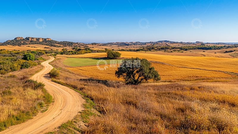高清大图下载【趣麦麦图】乡村田野风光
