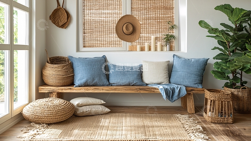 高清大图下载【趣麦麦图】清新淡雅的居家角落