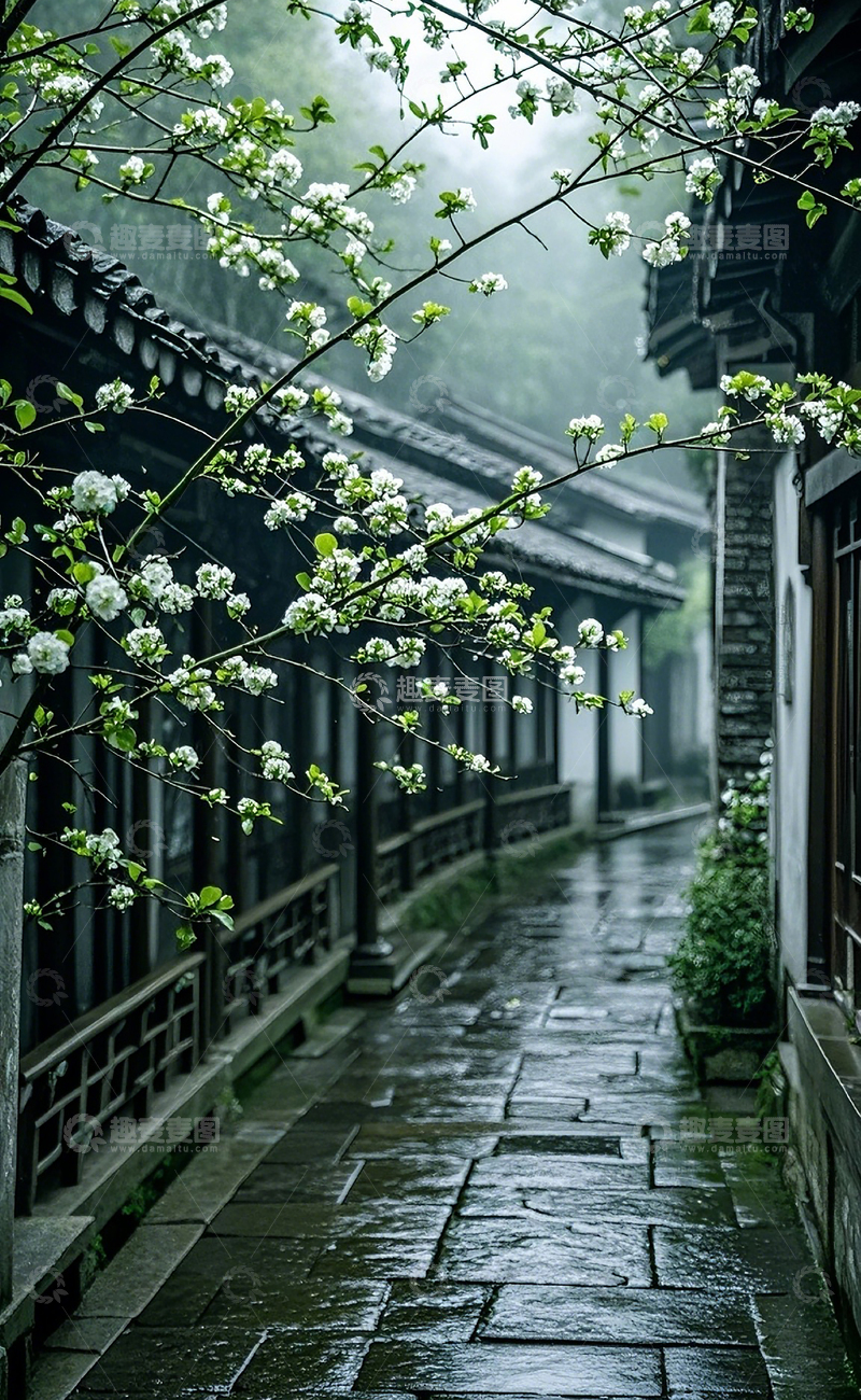 高清大图下载【趣麦麦图】古镇风光63