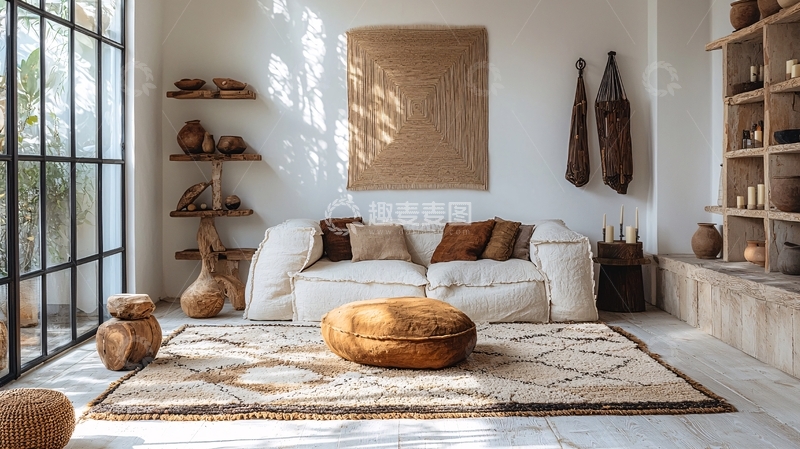 高清大图下载【趣麦麦图】采光极佳的客厅