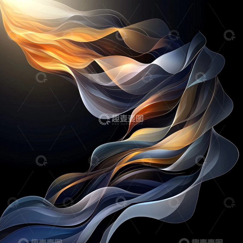高清大图下载【趣麦麦图】优雅曲线高清图片