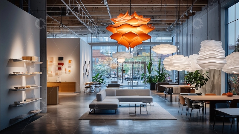 高清大图下载【趣麦麦图】宽敞明亮的展示厅