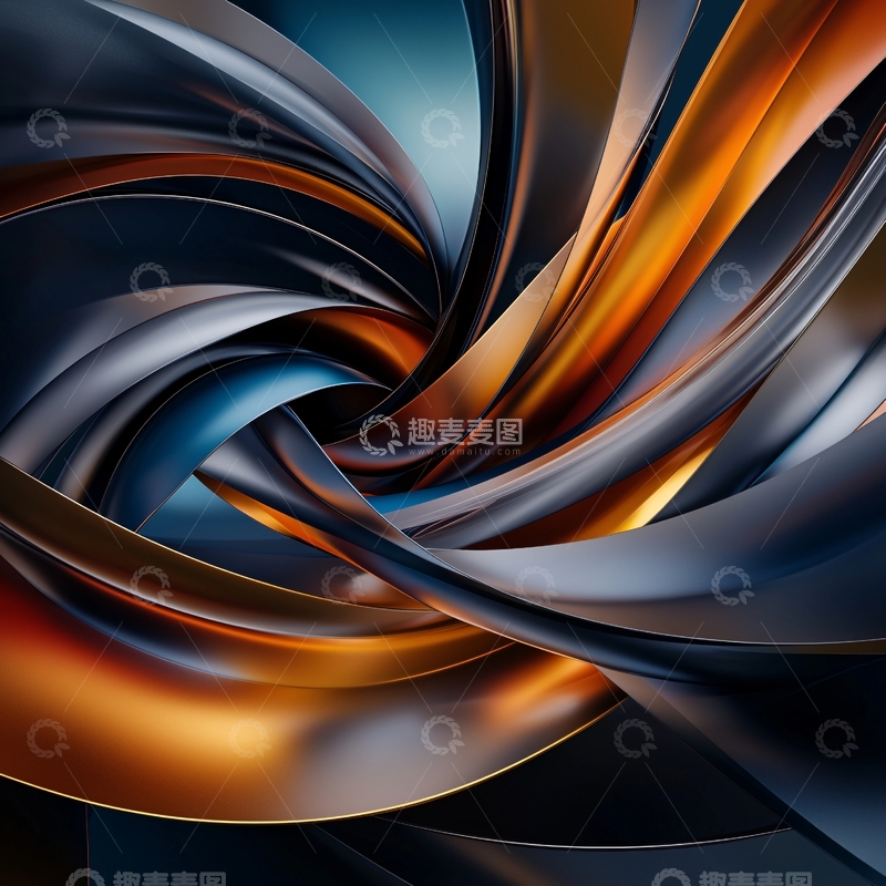 高清大图下载【趣麦麦图】抽象曲线高清图片
