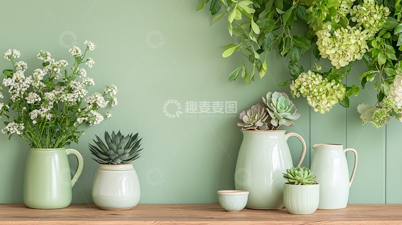 高清大图下载【趣麦麦图】小清新花卉静物摆拍