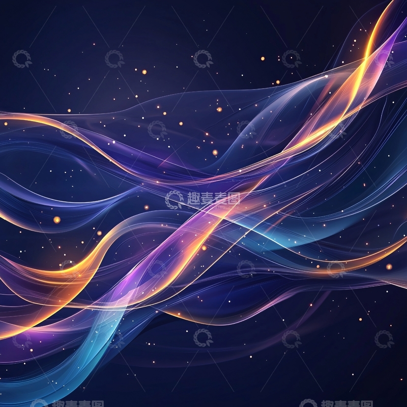 高清大图下载【趣麦麦图】抽象光线高清图片