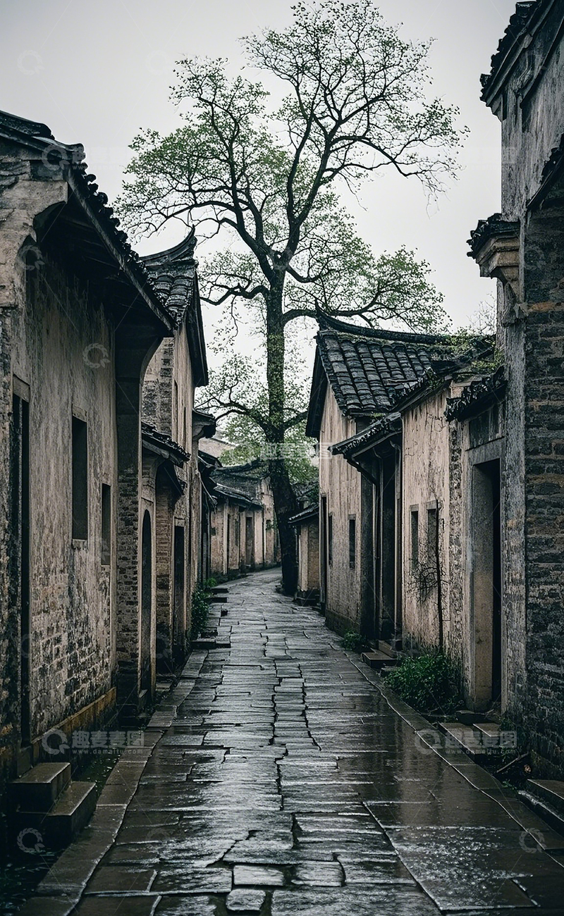 高清大图下载【趣麦麦图】古镇风光15