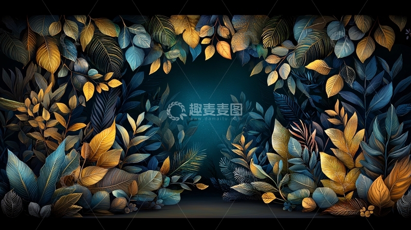 高清大图下载【趣麦麦图】梦幻森林小径