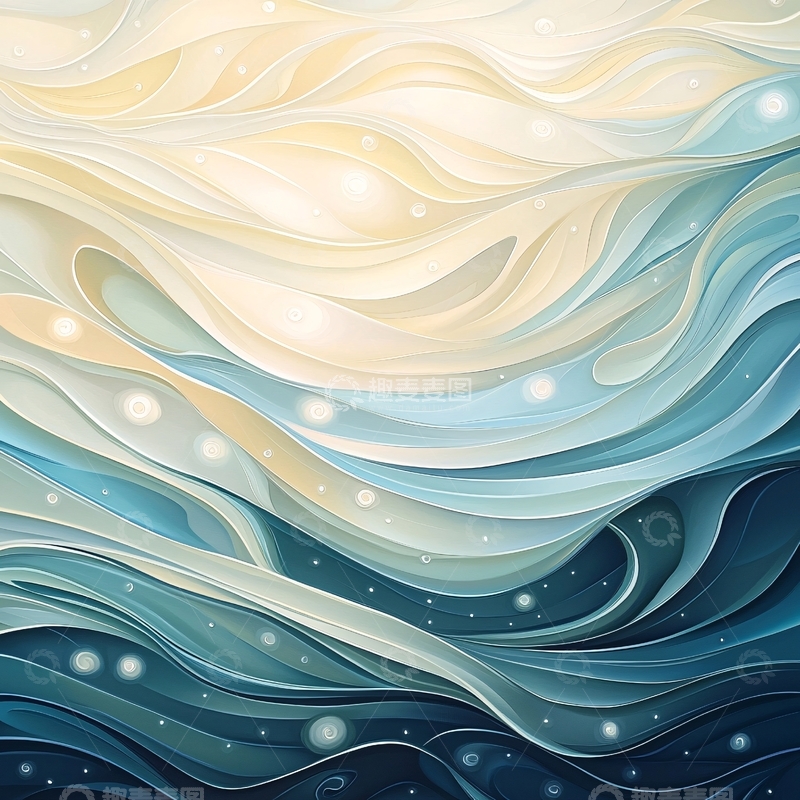 高清大图下载【趣麦麦图】水波纹理渐变背景
