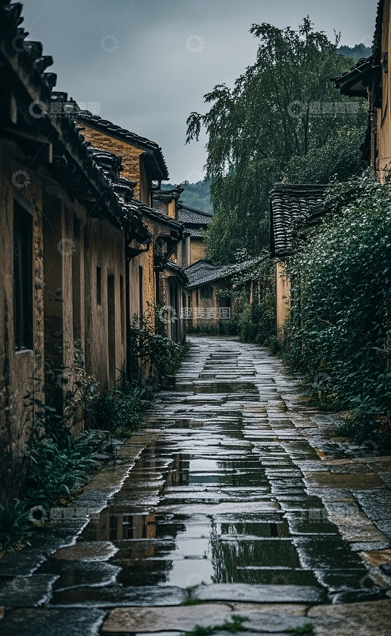 高清大图下载【趣麦麦图】古镇风光14