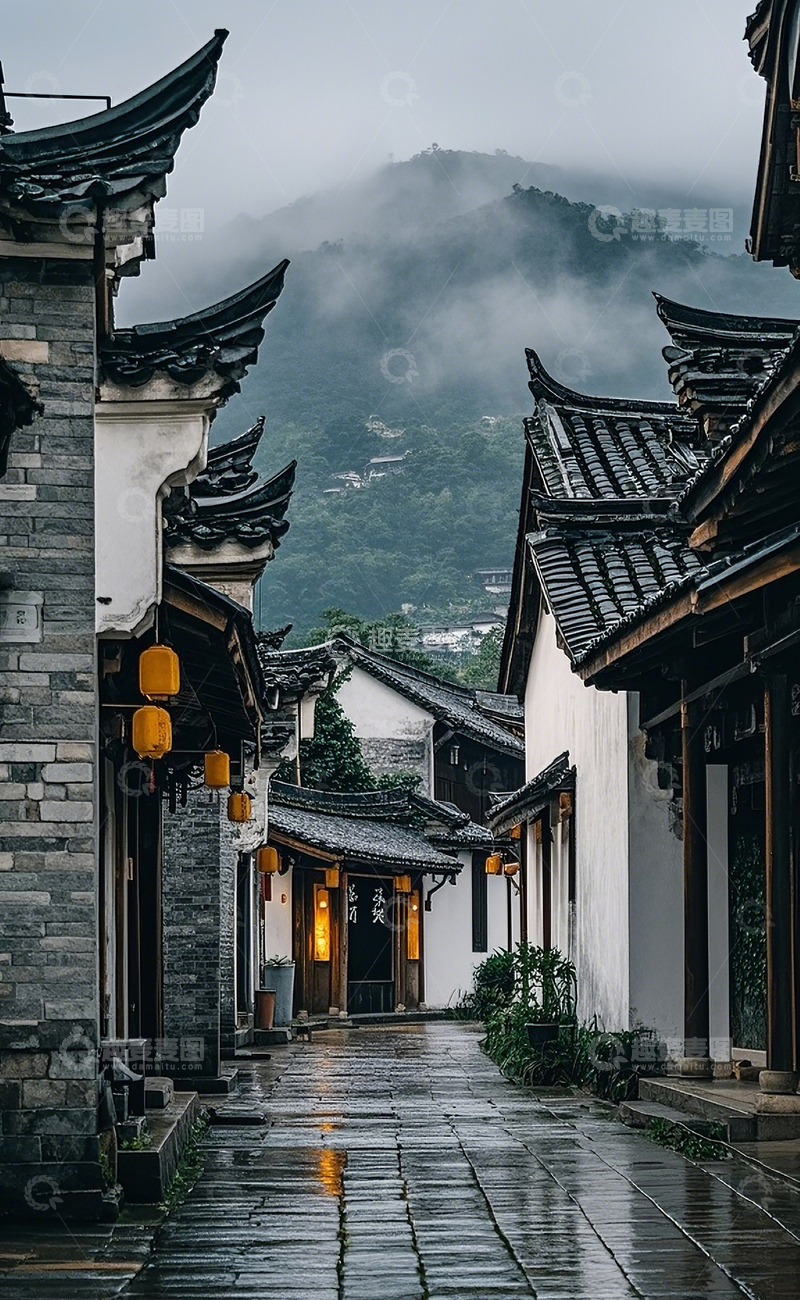 高清大图下载【趣麦麦图】古镇风光2