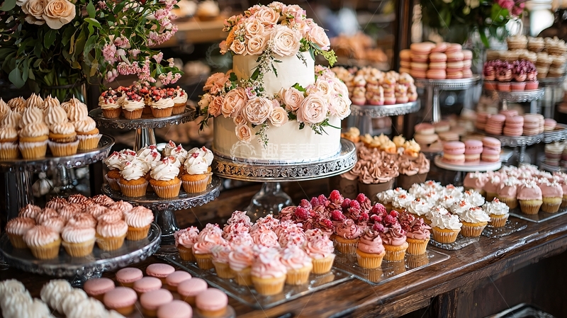 高清大图下载【趣麦麦图】甜点盛宴高清图片