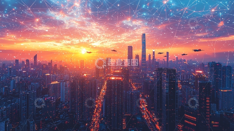高清大图下载【趣麦麦图】未来城市景观7