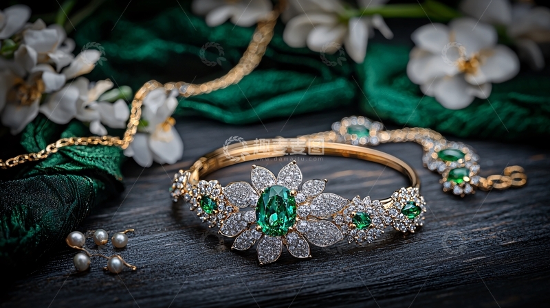 高清大图下载【趣麦麦图】精美珠宝首饰特写
