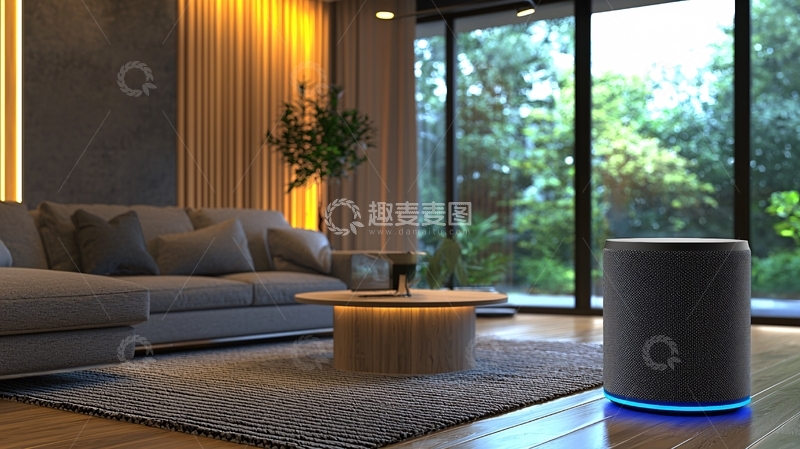 高清大图下载【趣麦麦图】现代简约客厅场景图