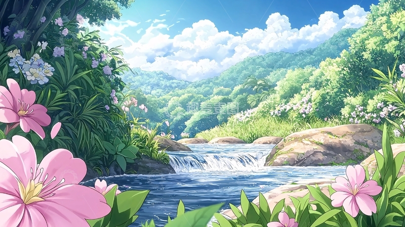 高清大图下载【趣麦麦图】生机盎然的自然美景