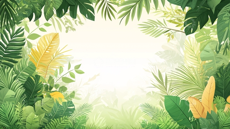 高清大图下载【趣麦麦图】热带丛林高清图片