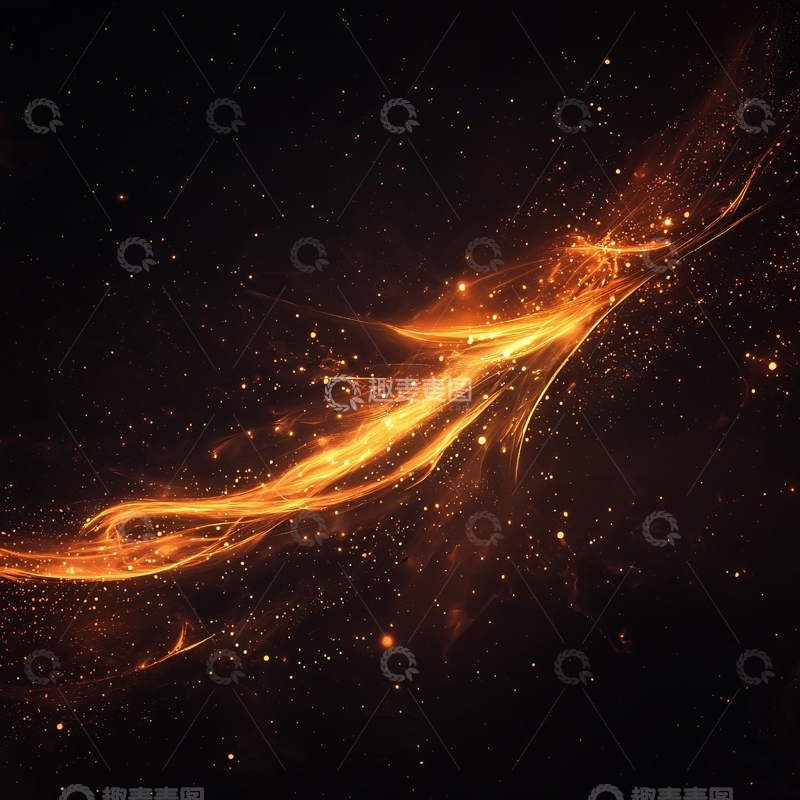 高清大图下载【趣麦麦图】金色光芒在黑暗中闪耀