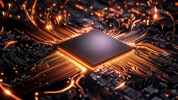 电路板上的芯片