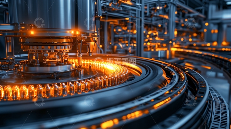 高清大图下载【趣麦麦图】工业机械精密运作