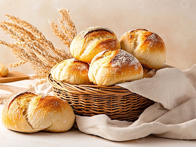 高清大图下载【趣麦麦图】面包篮子高清图片