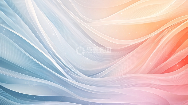 高清大图下载【趣麦麦图】抽象流动渐变背景