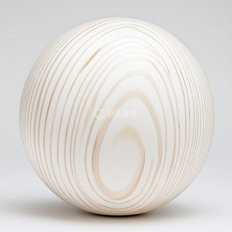 高清大图下载【趣麦麦图】浅色木纹球体