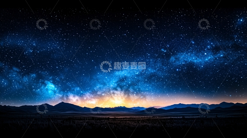 高清大图下载【趣麦麦图】星空璀璨高清图片