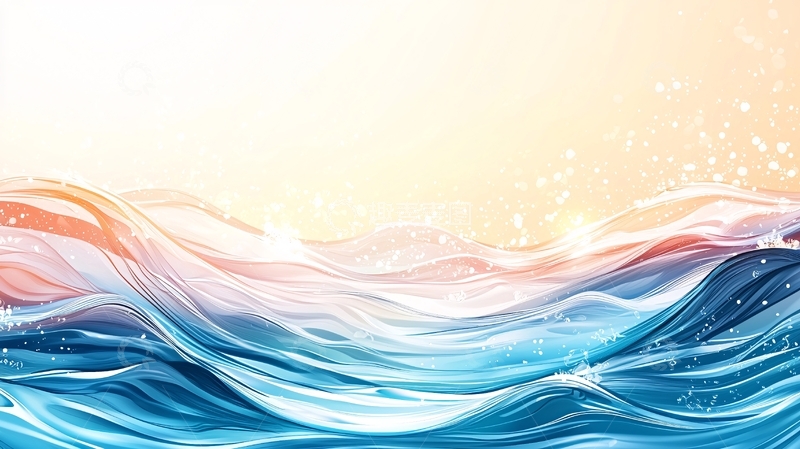 高清大图下载【趣麦麦图】水波纹理抽象背景