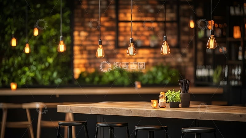 高清大图下载【趣麦麦图】温馨酒吧高清图片