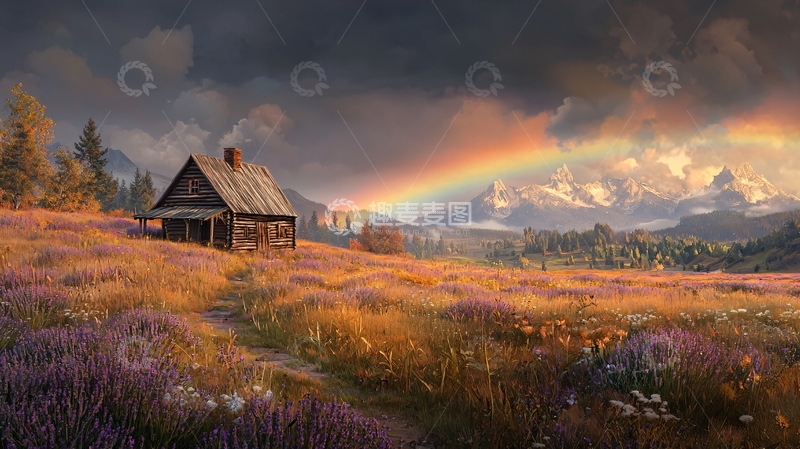 高清大图下载【趣麦麦图】乡村田园风光