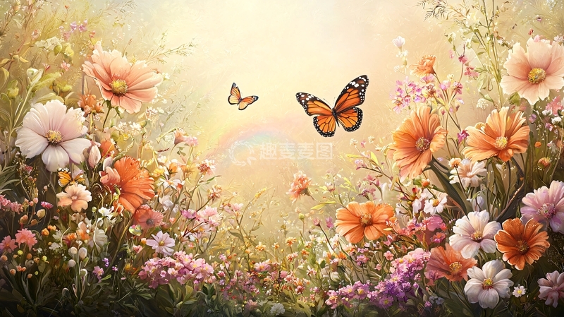 高清大图下载【趣麦麦图】鲜花盛开高清图片