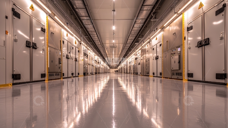 高清大图下载【趣麦麦图】数据中心走廊