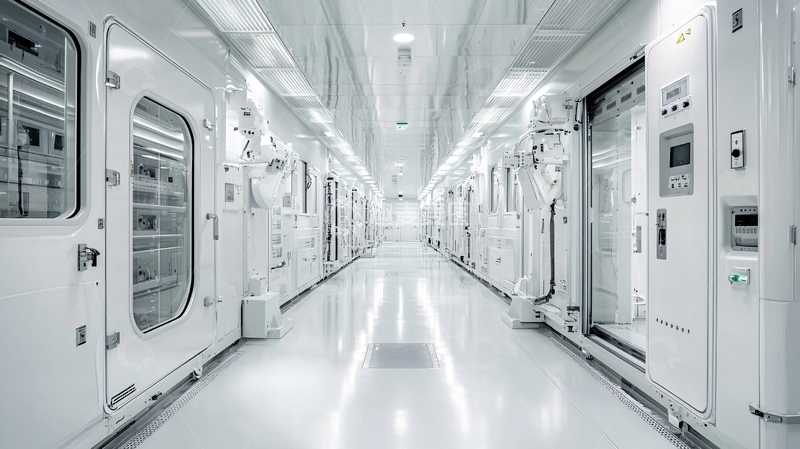 高清大图下载【趣麦麦图】白色走廊高清图片