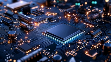 电子电路板上的芯片