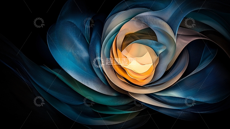 高清大图下载【趣麦麦图】抽象艺术漩涡