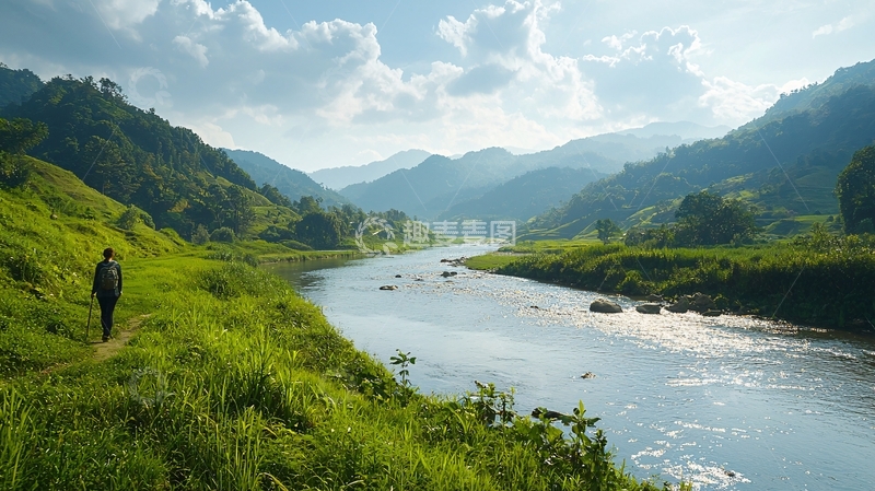 高清大图下载【趣麦麦图】山清水秀的自然风光
