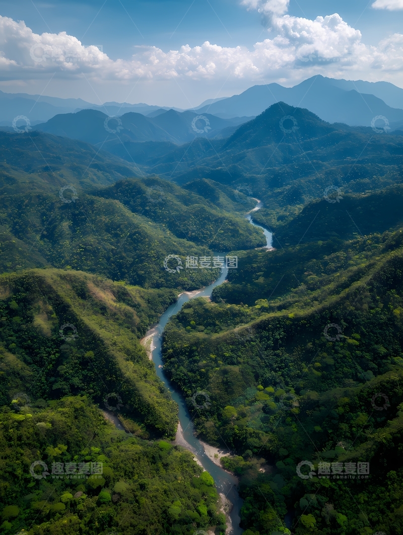 高清大图下载【趣麦麦图】峡谷山川河流8
