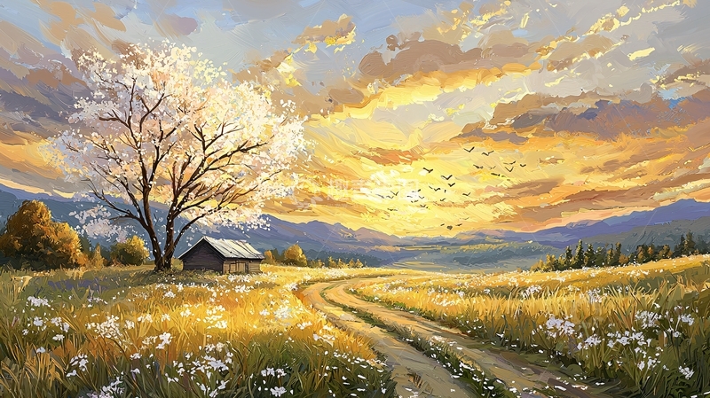 高清大图下载【趣麦麦图】田园风光高清图片