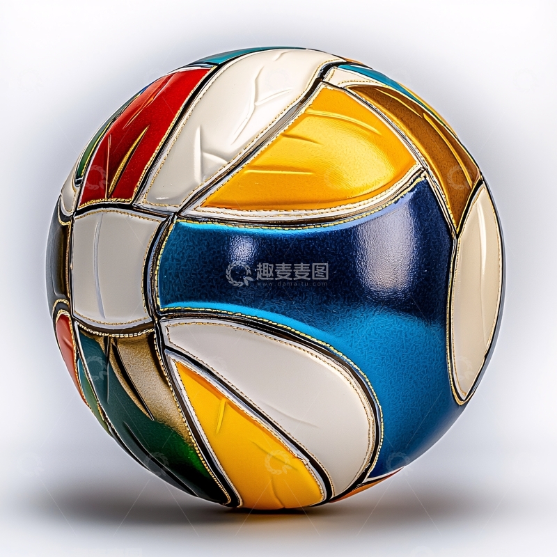 高清大图下载【趣麦麦图】彩色拼接的球体