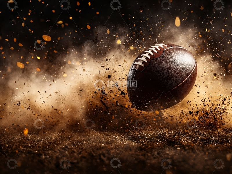 高清大图下载【趣麦麦图】橄榄球破土而出