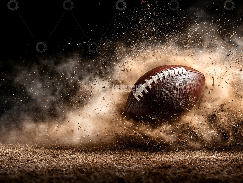 高清大图下载【趣麦麦图】运动中的橄榄球