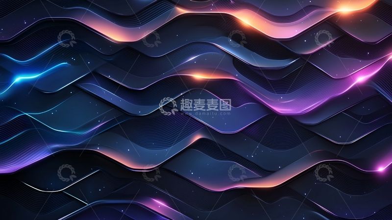 高清大图下载【趣麦麦图】科技感鳞片状纹理