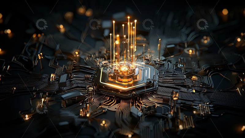 高清大图下载【趣麦麦图】未来科技感能量核心